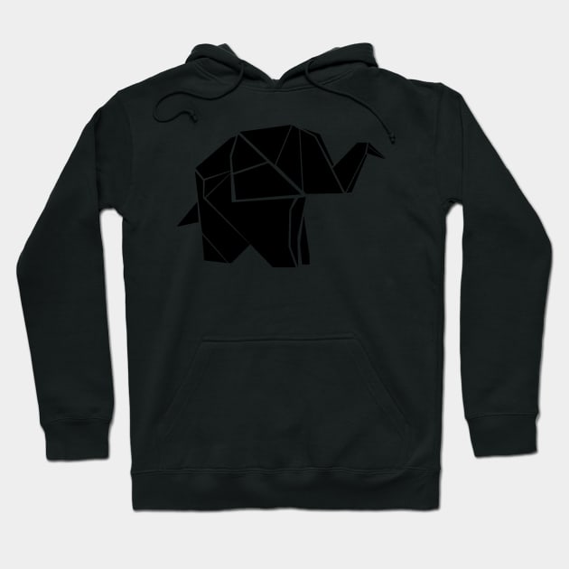 Graphic design Elephant Hoodie by Mayarart